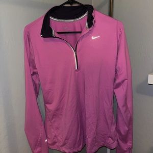 Dry-Fit Purple Nike Quarter Zip !